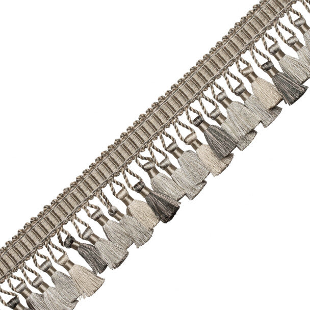 Chevallerie Tassel Fringe - Argent
