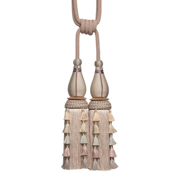 Chevallerie Double Tassel Tieback - Macaron
