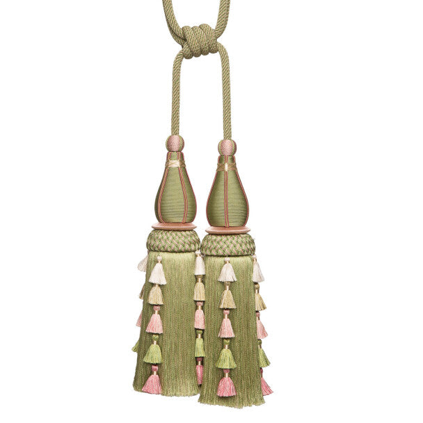 Chevallerie Double Tassel Tieback - Jardin