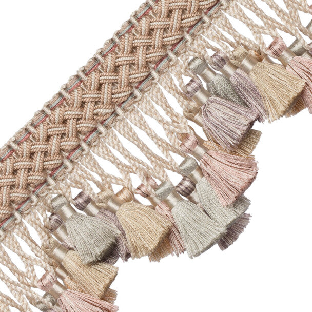 Chevallerie Scalloped Tassel Fringe - Macaron