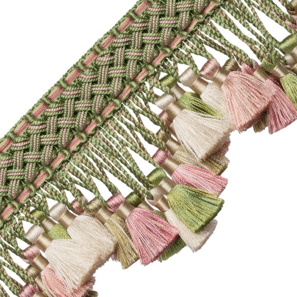 Chevallerie Scalloped Tassel Fringe - Jardin