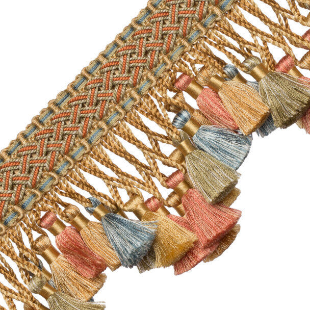 Chevallerie Scalloped Tassel Fringe - Marzipan