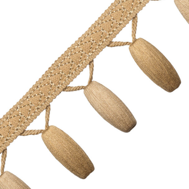 Torero Beaded Fringe - Sisal