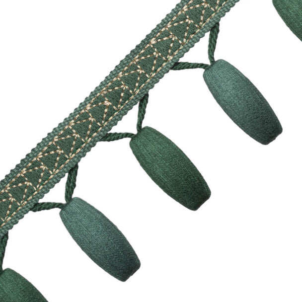 Torero Beaded Fringe - Jade