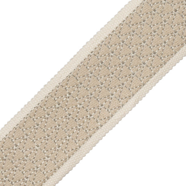 Torero Embroidered Border - Salt
