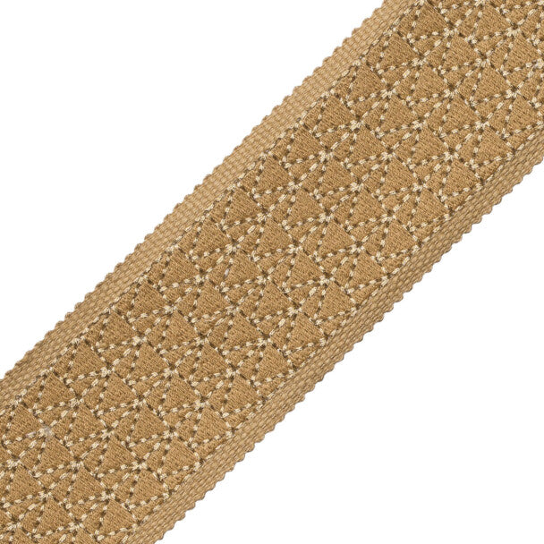 Torero Embroidered Border - Sisal
