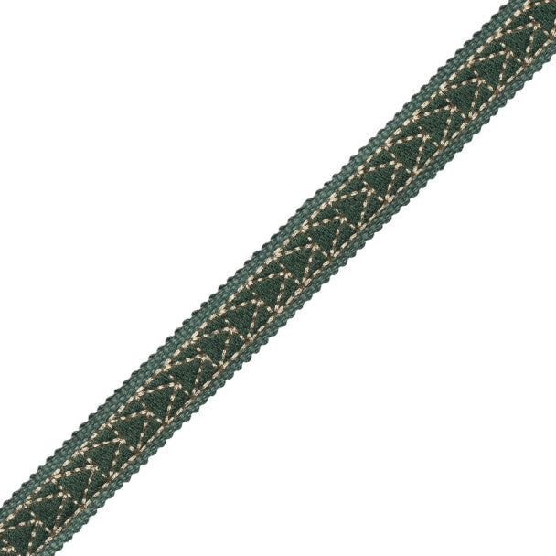Torero Embroidered Gimp - Jade