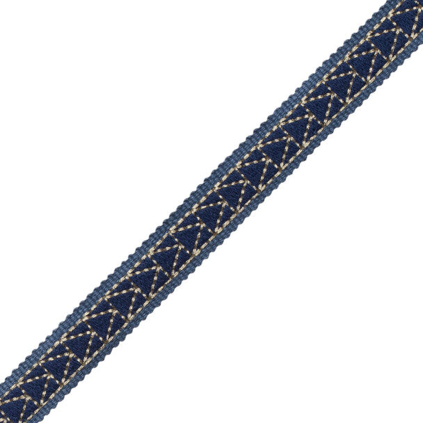 Torero Embroidered Gimp - Indigo