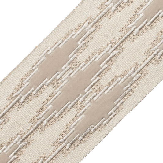 Ojos Appliqué Border - Salt