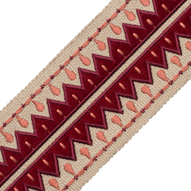 Uxmal Appliqué Border - Terra