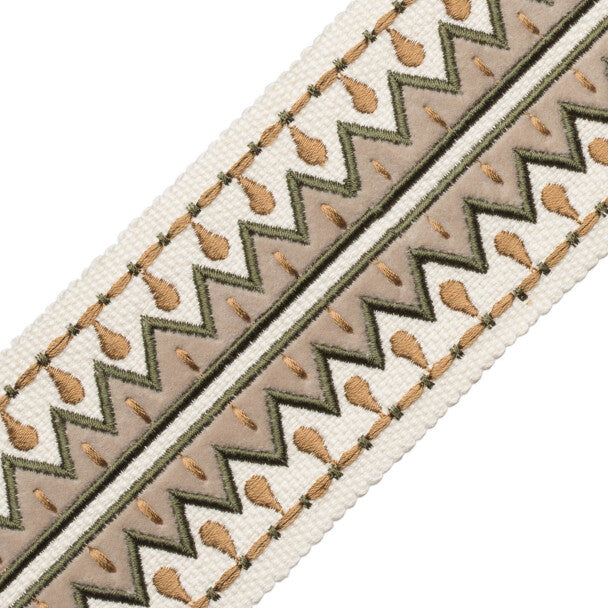 Uxmal Appliqué Border - Nopal