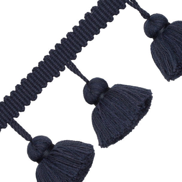 Positano Jumbo Tassel Fringe - Midnight