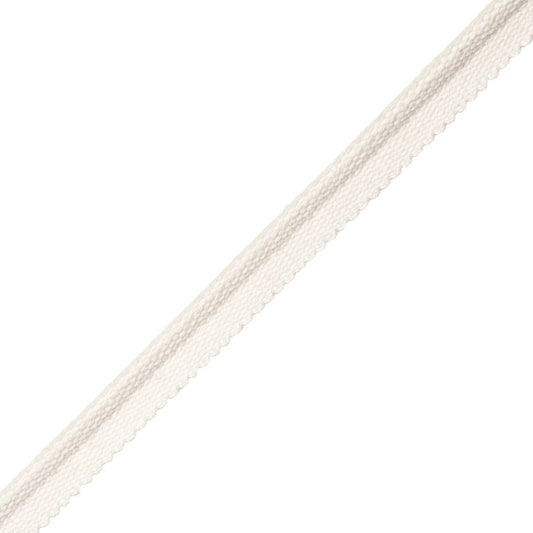 Sorrento Cotton Piping - Oyster