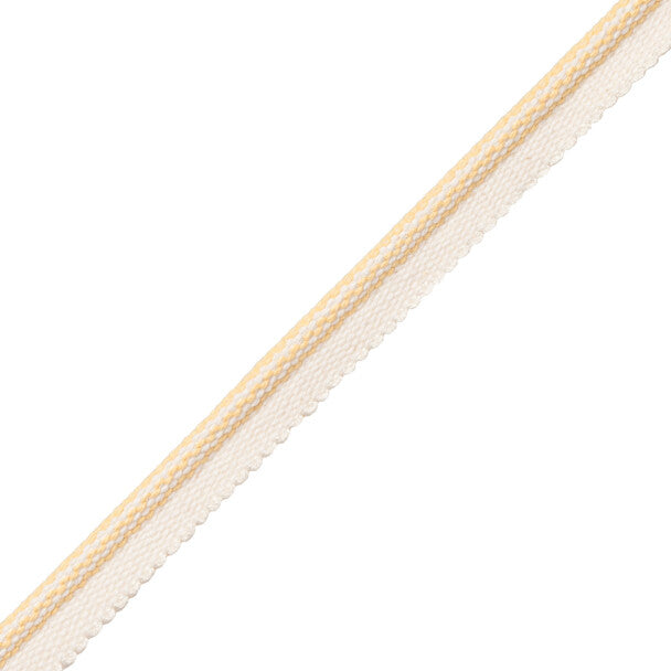 Sorrento Cotton Piping - Lemon