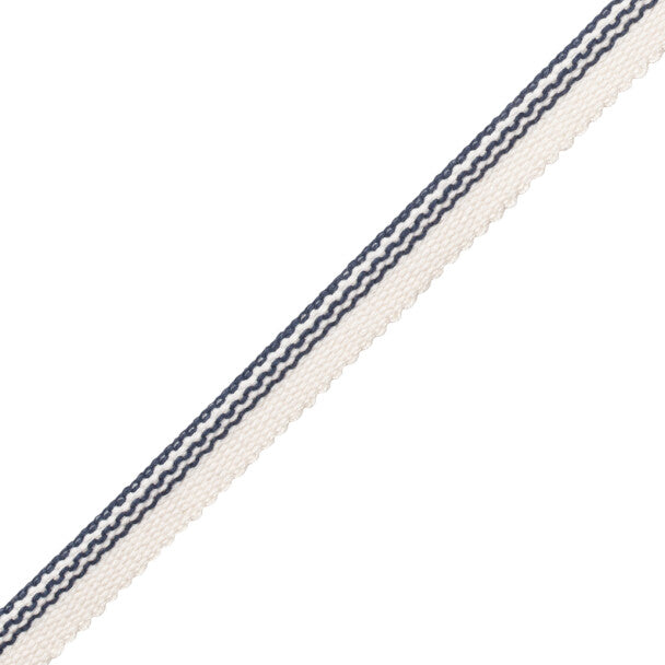 Sorrento Cotton Piping - Indigo
