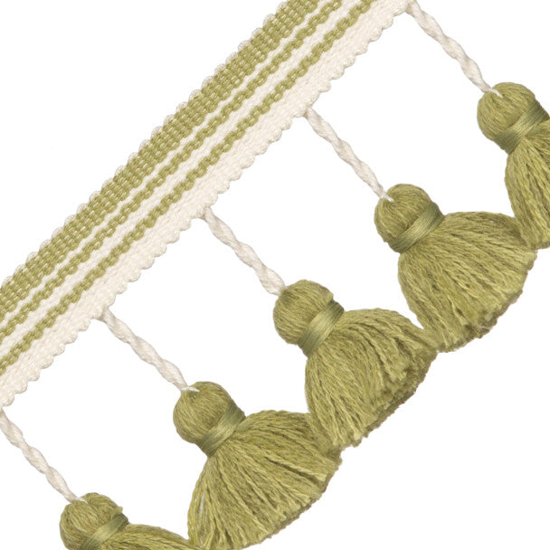 Sorrento Tassel Fringe - Basil