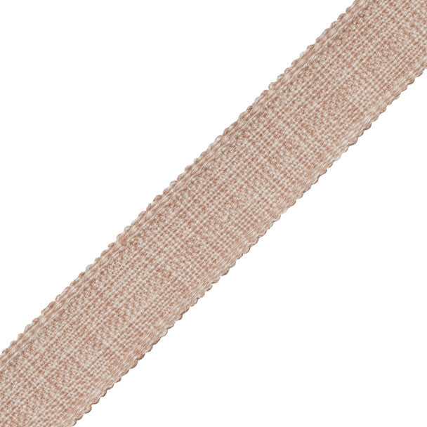 1" Positano Linen Border - Rosewater