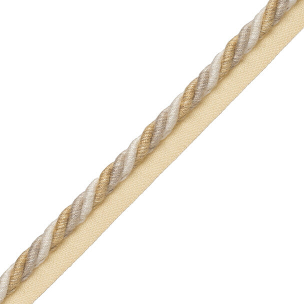 5/16" Veronique Cord with Tape - Cornsilk