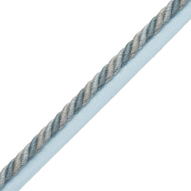 5/16" Veronique Cord with Tape - Porcelain