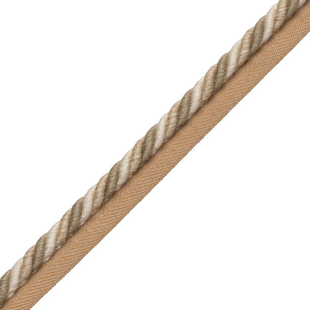 5/16" Veronique Cord with Tape - Linen
