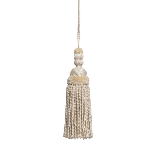 Veronique Key Tassel - Pearl
