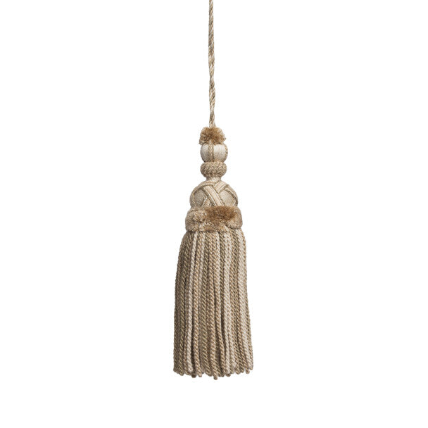 Veronique Key Tassel - Linen