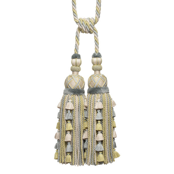 Veronique Double Tassel Tieback - Meadow