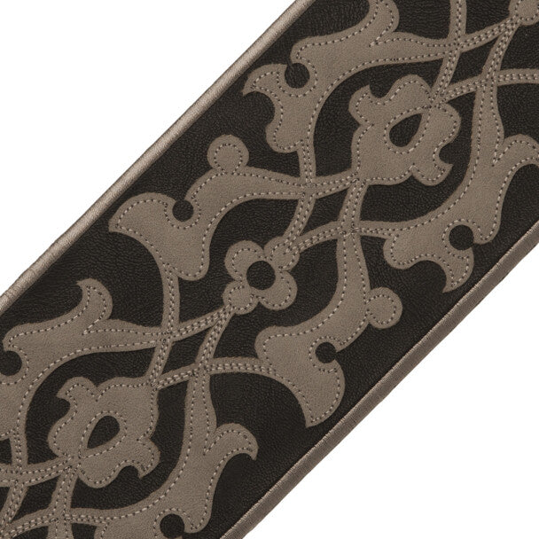 Cassati Appliqué Border - Onyx