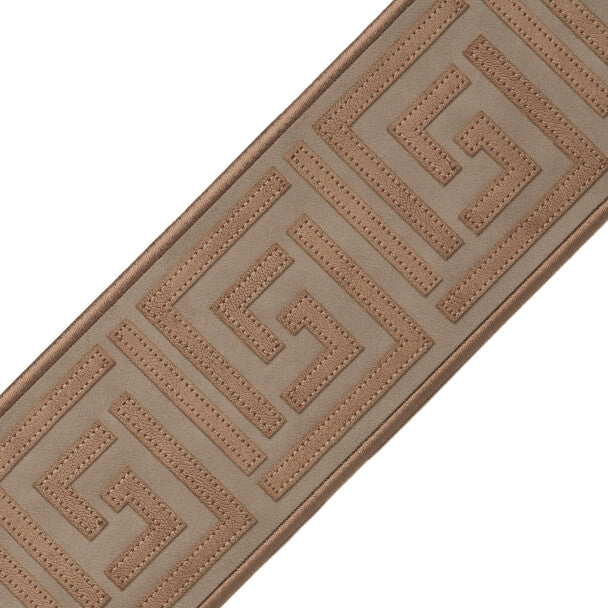 Venezia Appliqué Border - Granite
