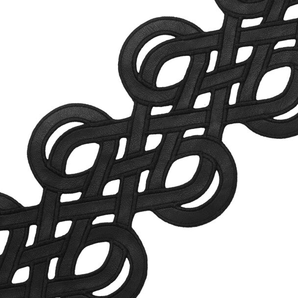 Scala Lasercut Border - Carbon