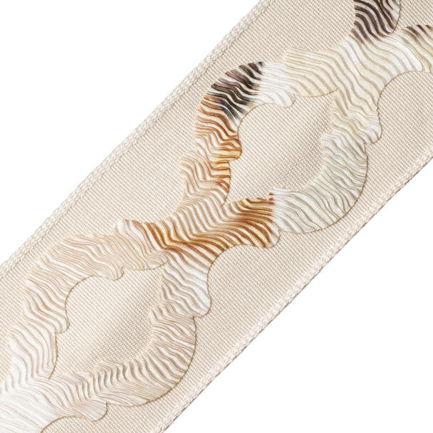 Virtuoso Appliqué Border - Macadamia