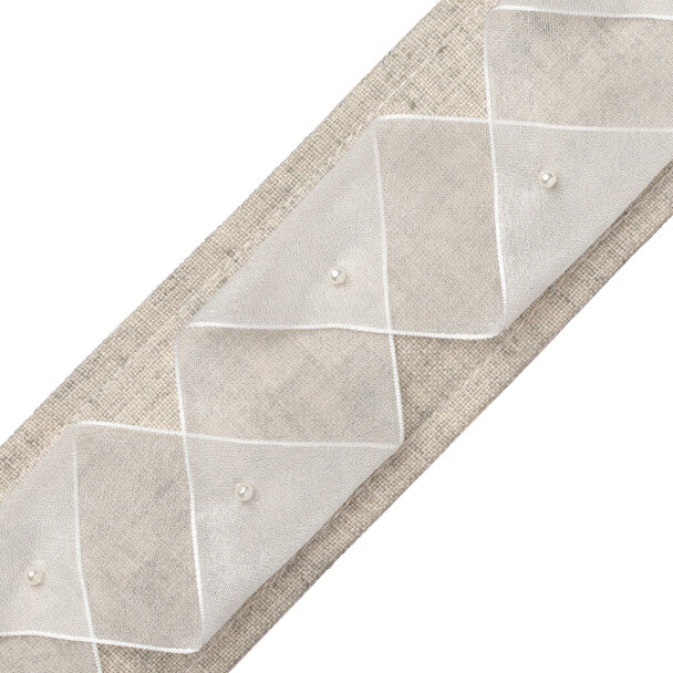 Sashay Appliqué Border - Silver Lining