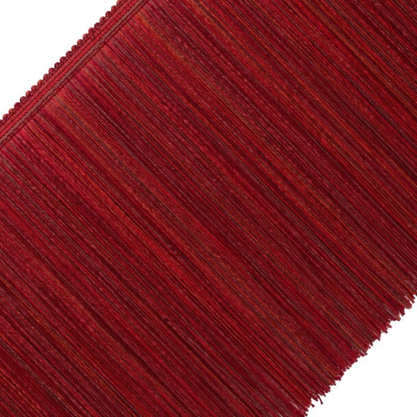 Barcelona Ombré Fringe - Garnet
