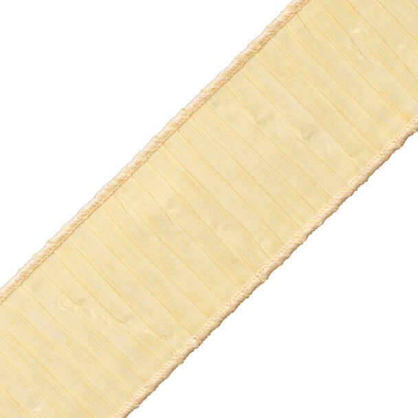 Tarantella Pleated Border - Custard