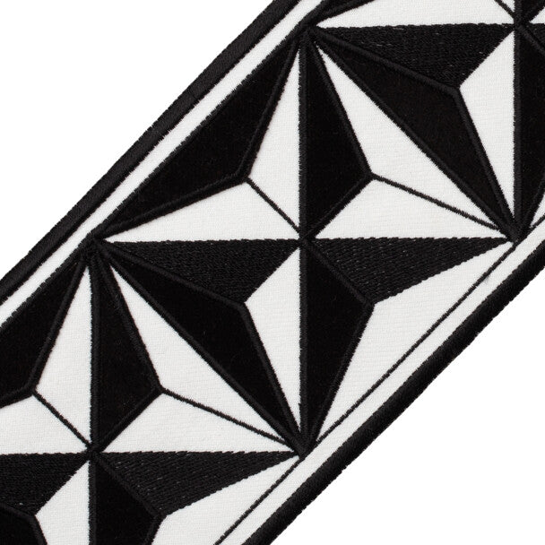 Moritz Velvet Border - Onyx
