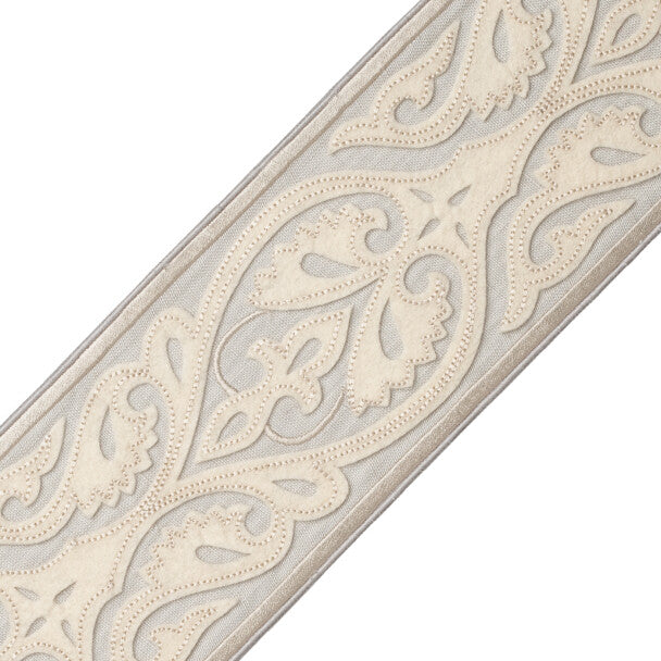 Kempinski Appliqué Border - Mist