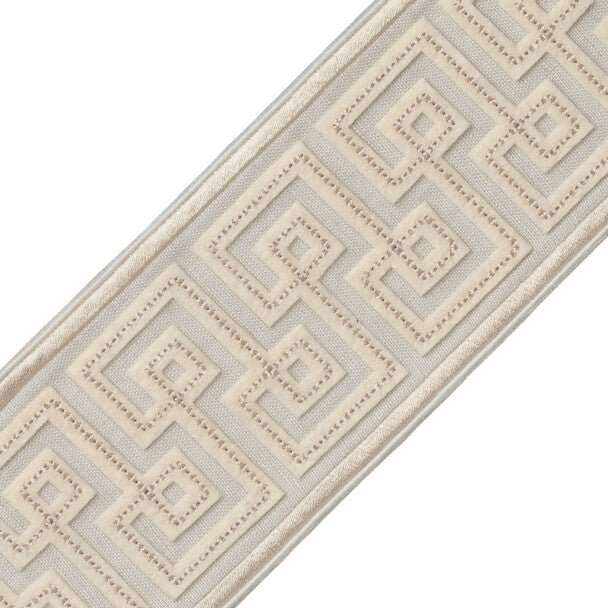 Laudinella Appliqué Border - Mist