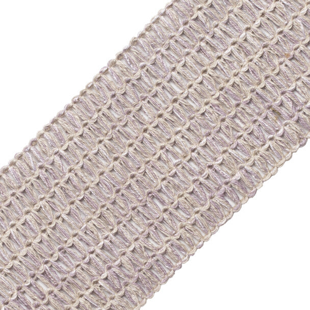 Somerset Openwork Braid - Heather Grey