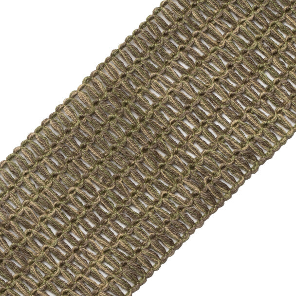 Somerset Openwork Braid - Olive