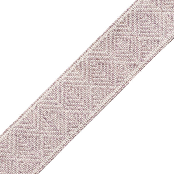Somerset Geometric Border - Heather Grey