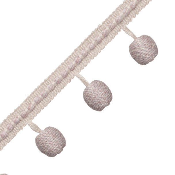 Somerset Beaded Fringe - Heather Grey