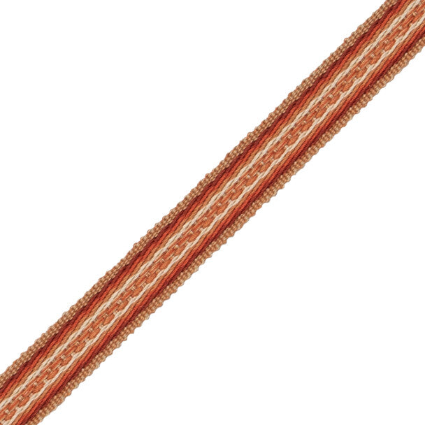 3/4" (19 Mm) Tiverton Border - Vermillion
