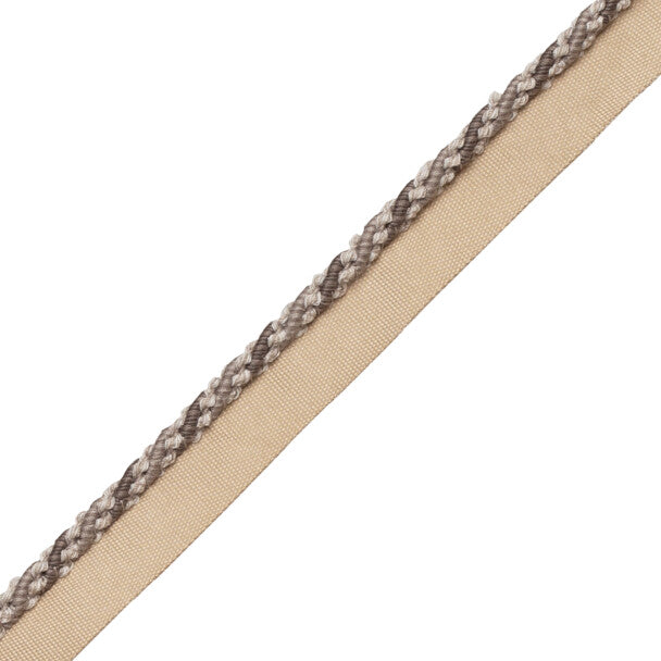 1/4" (5 Mm) Tiverton Cord with Tape - Charcoal