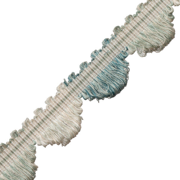 Tiverton Fan Edge - Aqua
