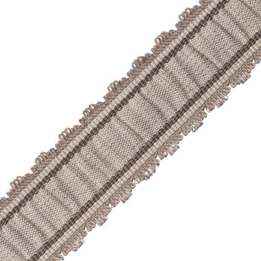 Tiverton Pleated Border - Charcoal