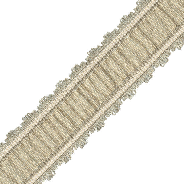 Tiverton Pleated Border - Ash