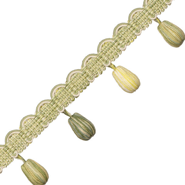 Tiverton Beaded Fringe - Fern