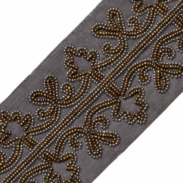 Nova Beaded Border - Bronze