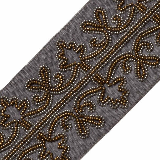 Nova Beaded Border - Bronze