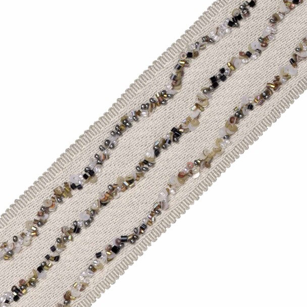 Galaxy Beaded Border - Topaz